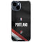 NBA Portland Trail Blazers Jersey iPhone 15 Clear Case